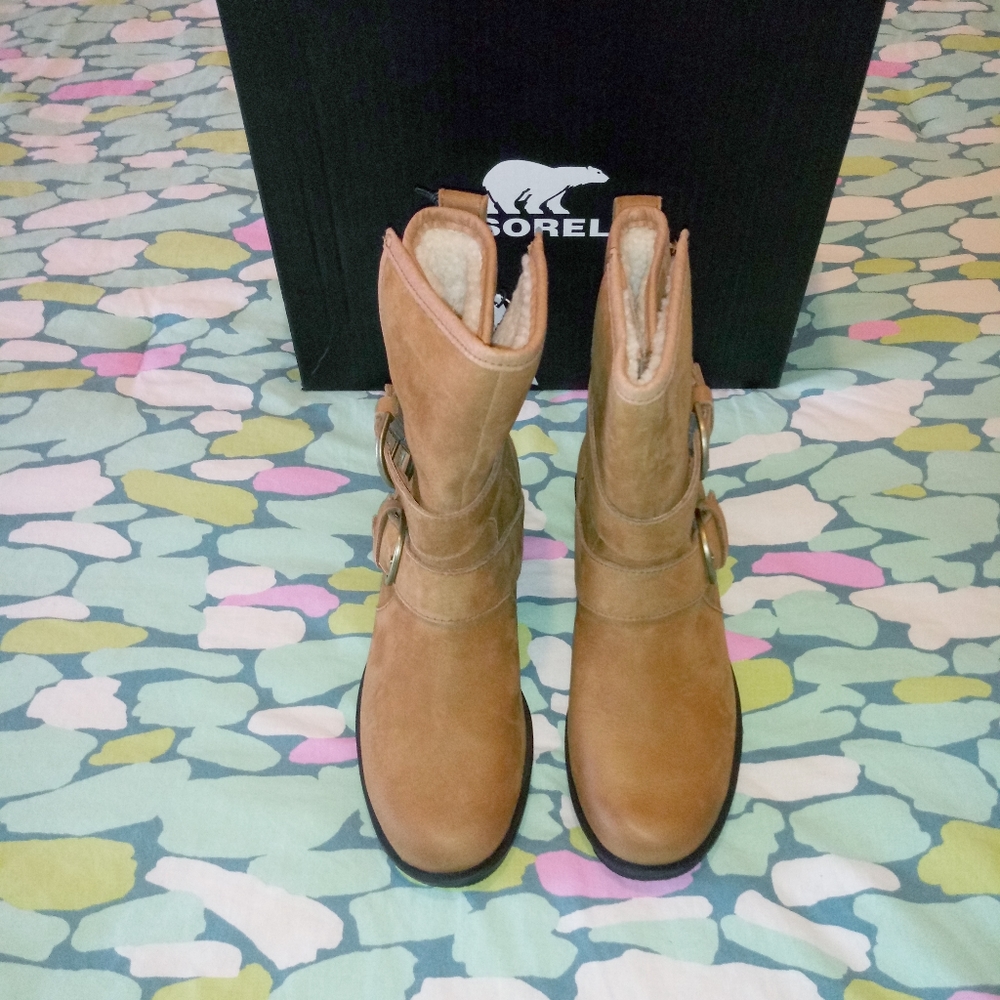 Sorel Phoenix Moto Cozy Boots - Picture 8 of 13